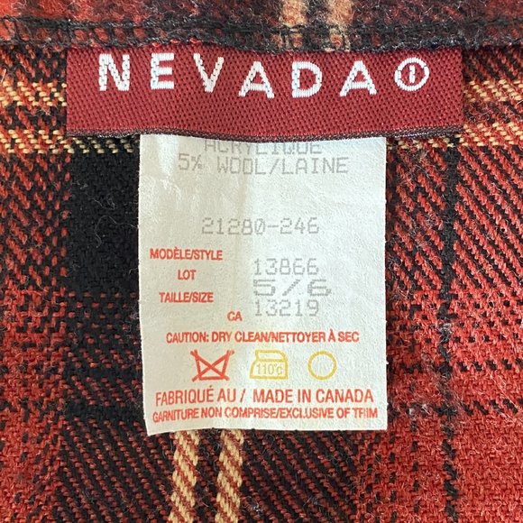 Red Plaid Academia Mini Skirt - Nevada brand - Picture 7 of 7